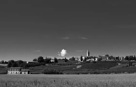Nei pressi di Valdobbiadene
