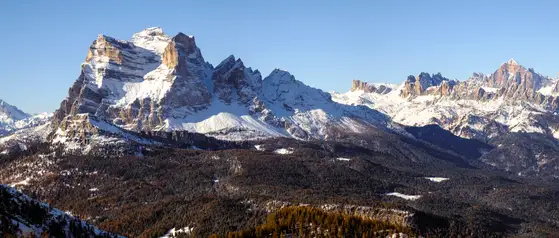 L'incredibile vista panoramica dal Monte Rite