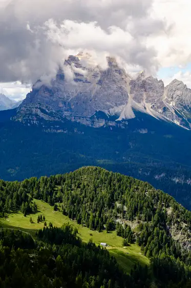 Monte Pelmo da Monte Rite