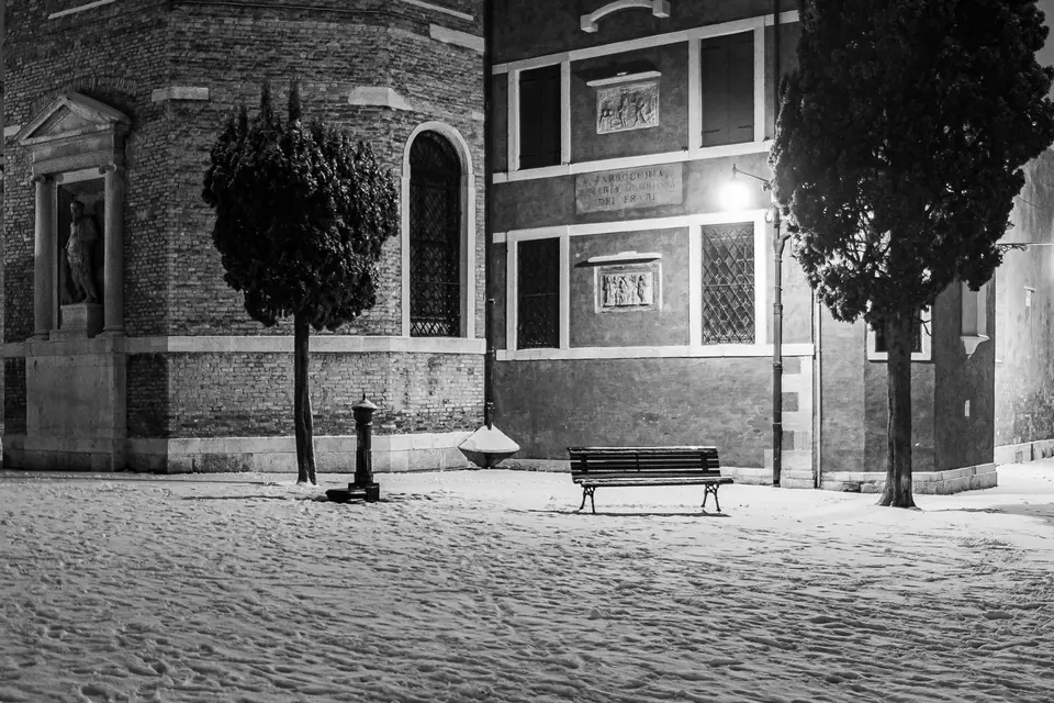Nevicata a Venezia