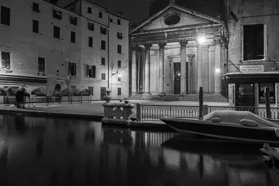 Nevicata a Venezia