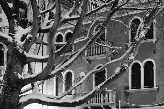 Nevicata a Venezia