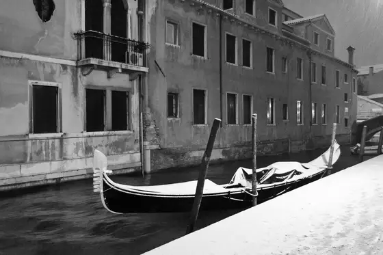 Nevicata a Venezia