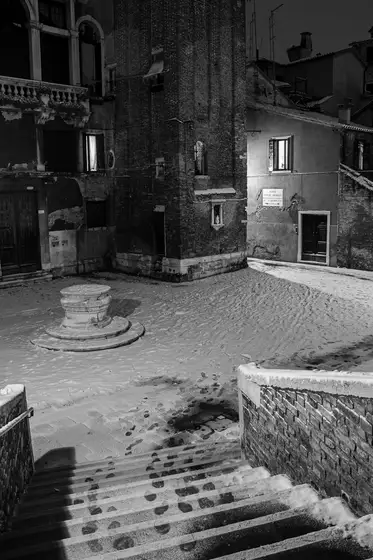Nevicata a Venezia