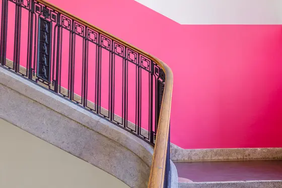 Muro rosa a Berlino
