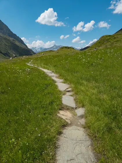 Tutto il sentiero è estremamente ben visibile